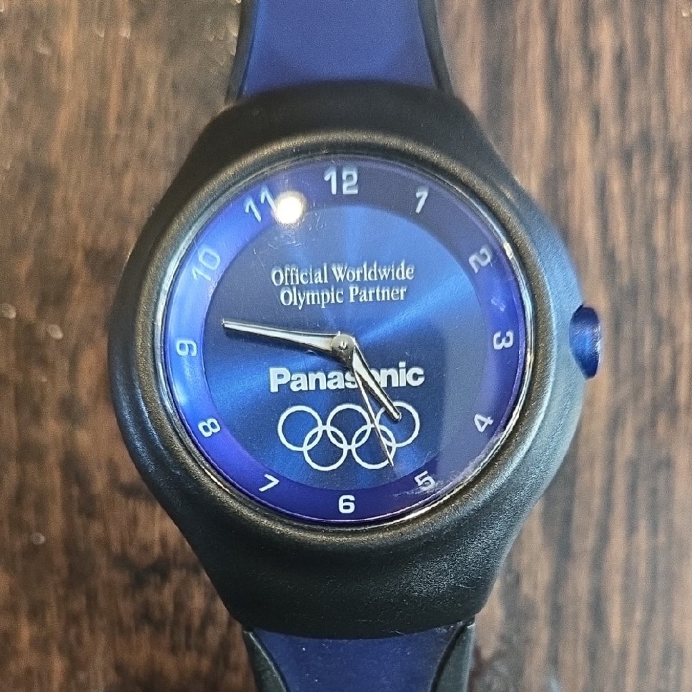 Sweda Panasonic Blue Wearable Watch
